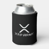 XRP Army Quote Hodl Crypto Cryptocurrency Meme Blikjeskoeler (Blikje Voorkant)