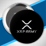 XRP Army Quote Hodl Crypto Cryptocurrency Meme Ronde Button 4,0 Cm<br><div class="desc">Fun crypto meme design for fans van de XRP cryptocurrency die geloven dat XRP & het XRP grootboek de toekomst van geld & globale betalingssystemen die blockchain technologie gebruiken is. Het ontwerp van het "Leger XRP"in het stijlontwerp XRP van de logo.</div>