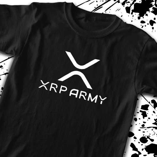 XRP Army Quote Hodl Crypto Cryptocurrency Meme T-shirt