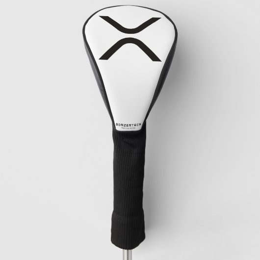 XRP Bonzentech Driver Hoesje Golfheadcover (Voorkant)