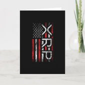 XRP Crypto Cryptocurrency American Flag Meme Kaart (Voorkant)