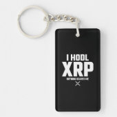 XRP Crypto Cryptocurrency Hodl XRP Funny Quote Sleutelhanger (Voorkant)