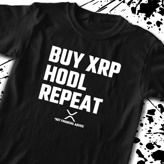 XRP Crypto Cryptocurrency koopt de Herhaling van h T-shirt