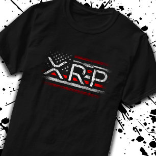 XRP Crypto Currency Cryptocurrency Amerikaanse vla T-shirt