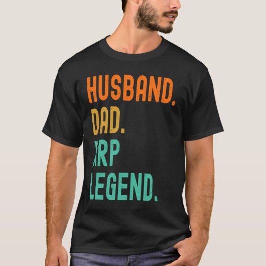 XRP Crypto Man Vader Legend  Retro T-shirt (Voorkant)