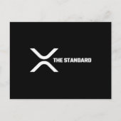 XRP Crypto Meme Cryptocurrency het standaardcitaat Briefkaart (Voorkant)