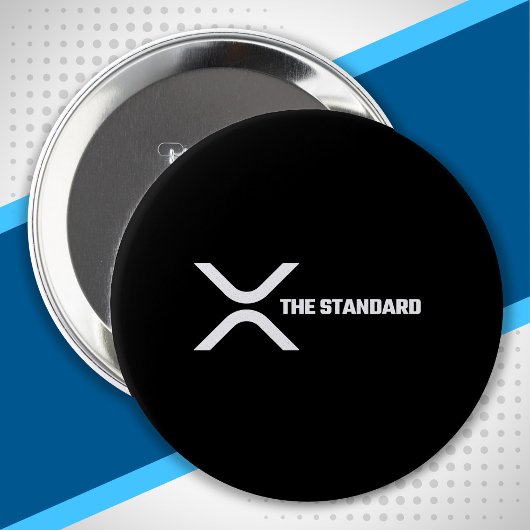 XRP Crypto Meme Cryptocurrency het standaardcitaat Ronde Button 4,0 Cm