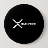 XRP Crypto Meme Cryptocurrency het standaardcitaat Ronde Button 4,0 Cm (Voorkant)
