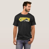 XRP Crypto Moon Mountain XRP Cryptocurrency T-shirt (Voorkant volledig)