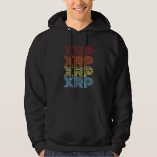 XRP Crypto Retro  Cryptocurrency-thema Hoodie