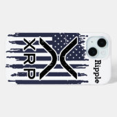 XRP Cryptocurrency Verenigde Staten Amerikaans Case-Mate iPhone Case (Achterkant (horizontaal))