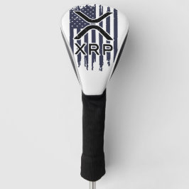 XRP Cryptocurrency Verenigde Staten Amerikaans Golfheadcover