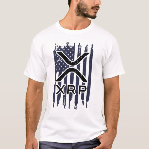 XRP Cryptocurrency Verenigde Staten Amerikaans T-shirt