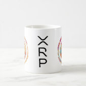 XRP cryptocurrency - Waterverf XRP Koffiemok (Center)