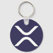XRP cryptocurrency - XRP Qr code Sleutelhanger (Voorkant)