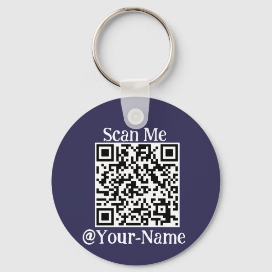 XRP cryptocurrency - XRP Qr code Sleutelhanger (Achterkant)