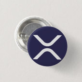 XRP cryptocurrency - XRP Ronde Button 3,2 Cm (Voorkant /achterkant)