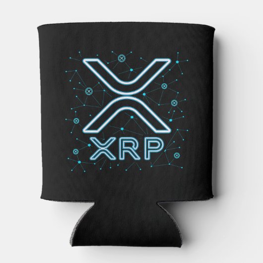 XRP Cryptocurrency XRPL Blockchain Crypto Stars Blikjeskoeler (Achterkant)