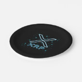 XRP Cryptocurrency XRPL Blockchain Crypto Stars Papieren Bordje (Gekanteld)