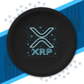 XRP Cryptocurrency XRPL Blockchain Crypto Stars Papieren Bordje