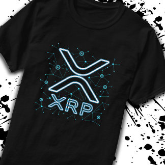XRP Cryptocurrency XRPL Blockchain Crypto Stars T-shirt