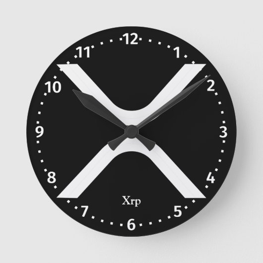 XRP-cryptovaluta Ronde Klok (Voorkant)