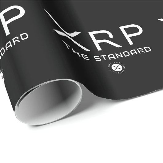XRP de StandaardCryptoMeme Cryptocurrency van het  Cadeaupapier (Rol Hoek)
