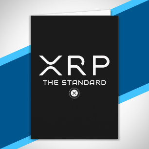 XRP de StandaardCryptoMeme Cryptocurrency van het  Kaart