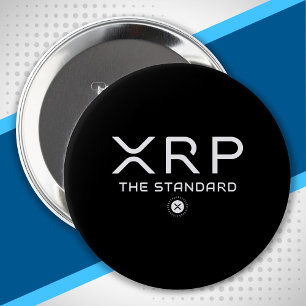 XRP de StandaardCryptoMeme Cryptocurrency van het  Ronde Button 4,0 Cm