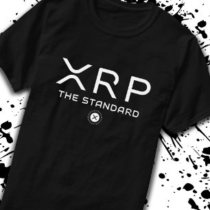 XRP de StandaardCryptoMeme Cryptocurrency van het T-shirt