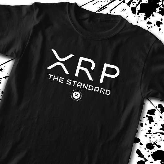 XRP de StandaardCryptoMeme Cryptocurrency van het T-shirt