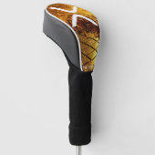 XRP Gold Bonzentech Services Driver Hoesje Golfheadcover (Schuin)