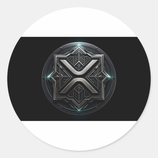 XRP Hard-Tech Crest Sticker (Voorkant)
