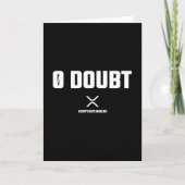 XRP het Meme Crypto Cryptocurrency 0 Doubt Citaat Kaart (Voorkant)