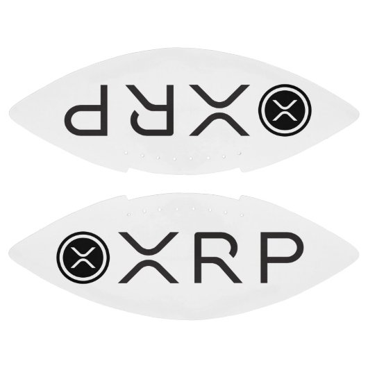XRP het Volledige Witte Football van het Logo (Panelen)