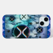 XRP-lichtbellen Case-Mate iPhone Case (Achterkant (horizontaal))