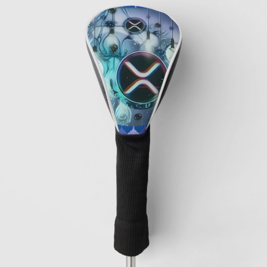 XRP-lichtbellen Golfheadcover (Voorkant)
