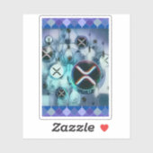 XRP-lichtbellen Sticker (Vel)