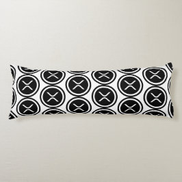 XRP-Logo Lichaamskussen