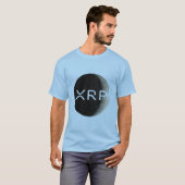 xrp, maan logo, mannen t-shirt (Voorkant volledig)