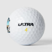XRP naar de maan Astronaut - XRP RIPPLE Golfballen (Logo)