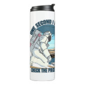 XRP naar de maan Astronaut - XRP RIPPLE Thermosbeker (Gedraaid links)