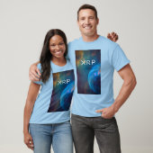 xrp, rimpel, kunstblauw shirt (Unisex)