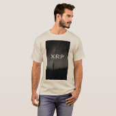 xrp, rimpel, zand hemd-logo-shirt t-shirt (Voorkant volledig)