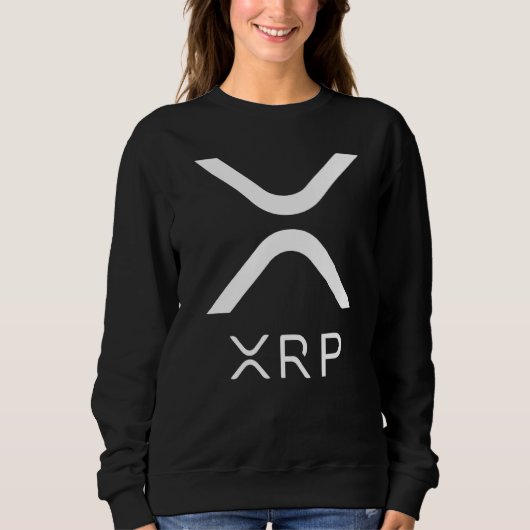 XRP Ripple Altcoin Cryptocurrency Betalingsprotoco Trui (Voorkant)
