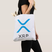 XRP ripple Blue en Black Logo | Canvas tas (Dichtbij)