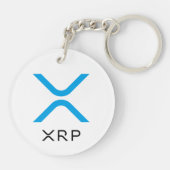 XRP ripple Blue en Black Logo | Sleutelhanger (Achterkant)