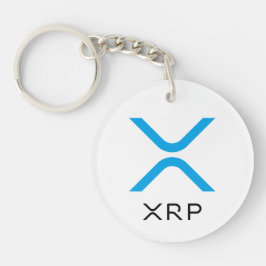 XRP ripple Blue en Black Logo | Sleutelhanger