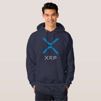 XRP ripple Blue en White Logo | Hoodie