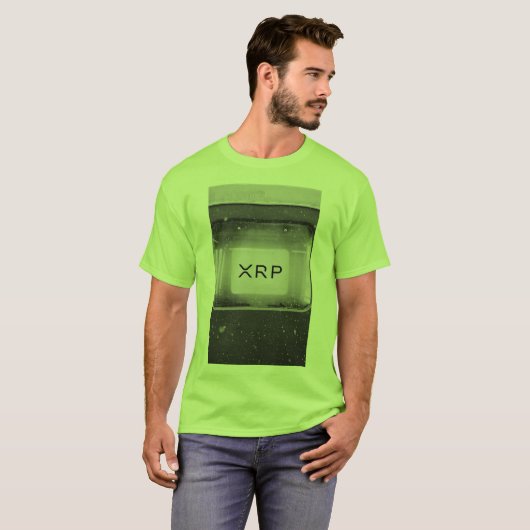 XRP, Ripple limoen art tshirt (Voorkant volledig)